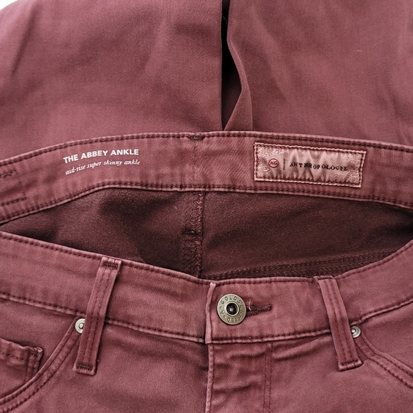 AG by Anthropologie Abbey Ankle Jeans 28R - Picture 3 of 3